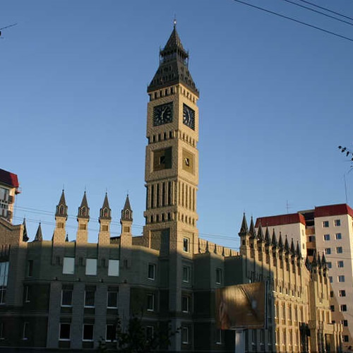 2400mm Roman clocks on 40 metre (120ft) high clock tower